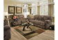 Taupe Sofa Loveseat HomeStretch