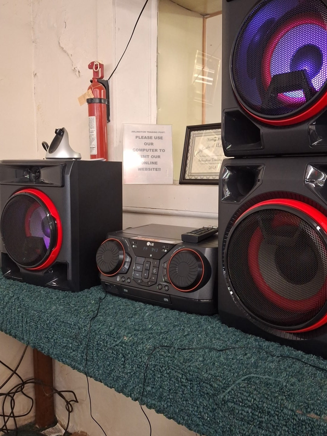 New Stereo System Trading Post
