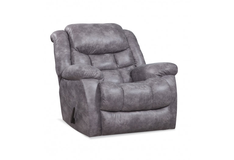 Wrangler Pewter Rocking Recliner HomeStretch