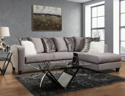 4125 Grey Sectional DELTA FURNITURE