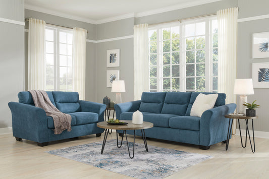 Miravel Indigo Sofa and Loveseat Ashley Furniture