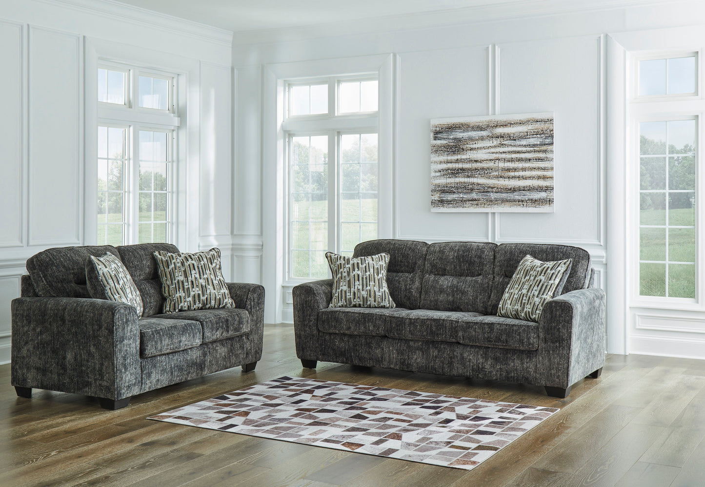 Lonoke Gunmetal Ashley Furniture