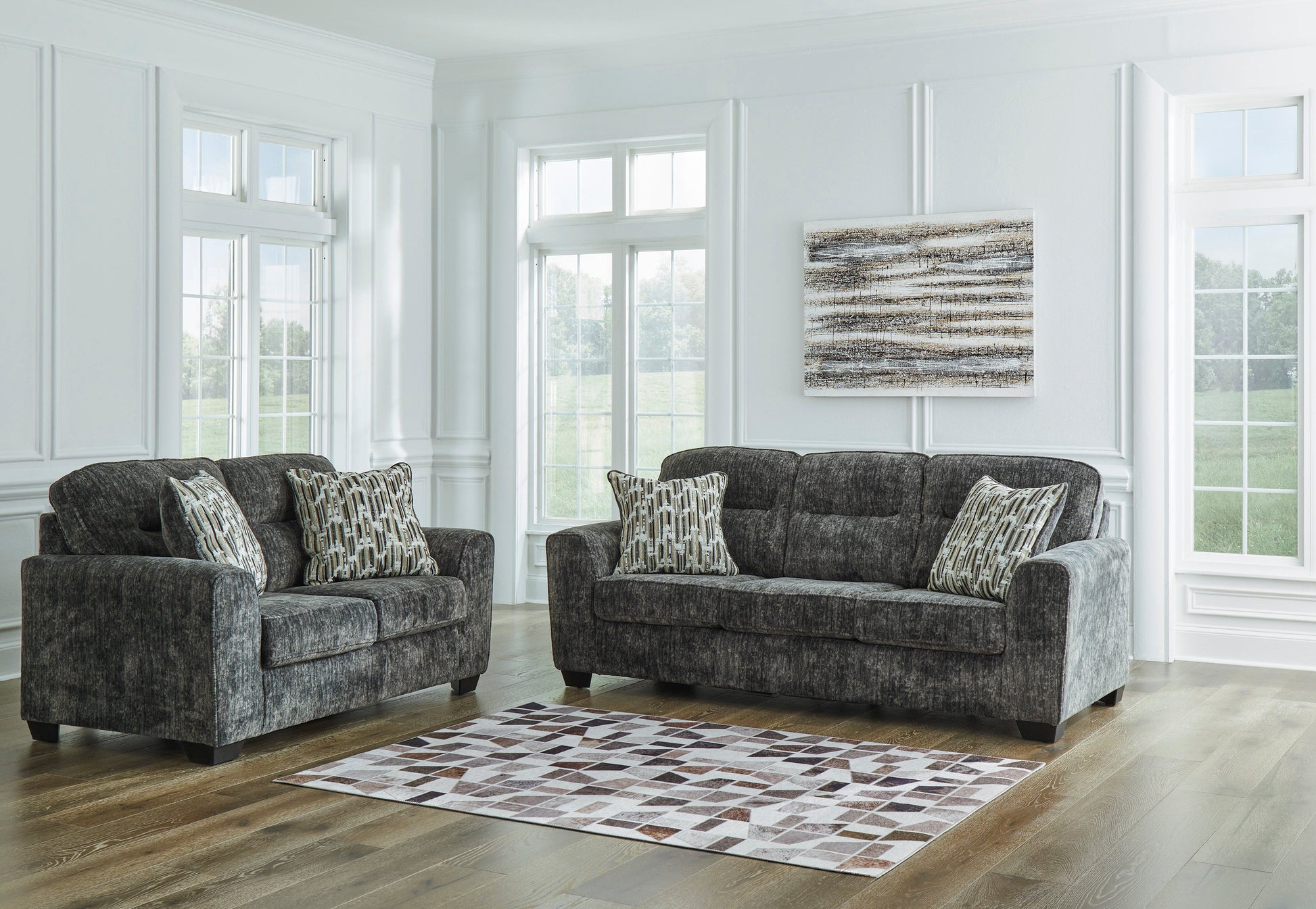 Lonoke Gunmetal Ashley Furniture