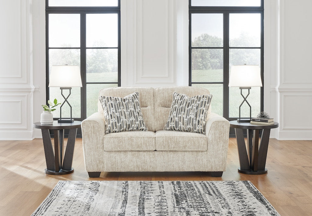 Lonoke Parchment Sofa and Loveseat Ashley Furniture
