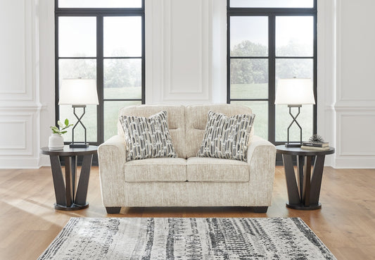 Lonoke Parchment Sofa and Loveseat Ashley Furniture