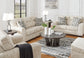 Lonoke Parchment Sofa and Loveseat Ashley Furniture