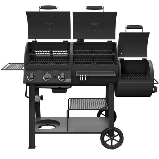 Oklahoma Joe Canyon Combo Gas/Charcoal/Smoker Oklahoma Joe