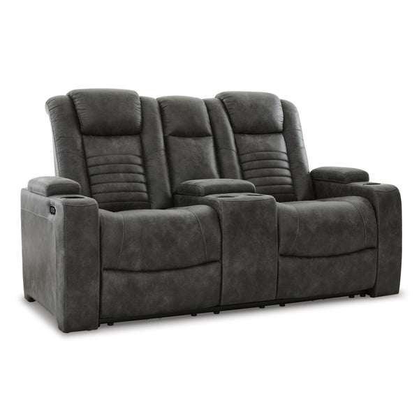 Soundcheck Power Reclining Sofa and Loveseat Ashley Furniture