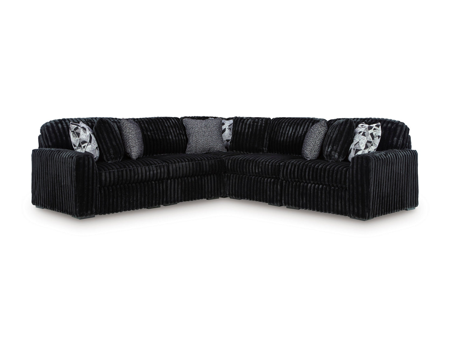 Midnight Madness 3 Piece Black Ashley Furniture