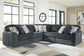 Midnight Madness 3 Piece Grey Ashley Furniture