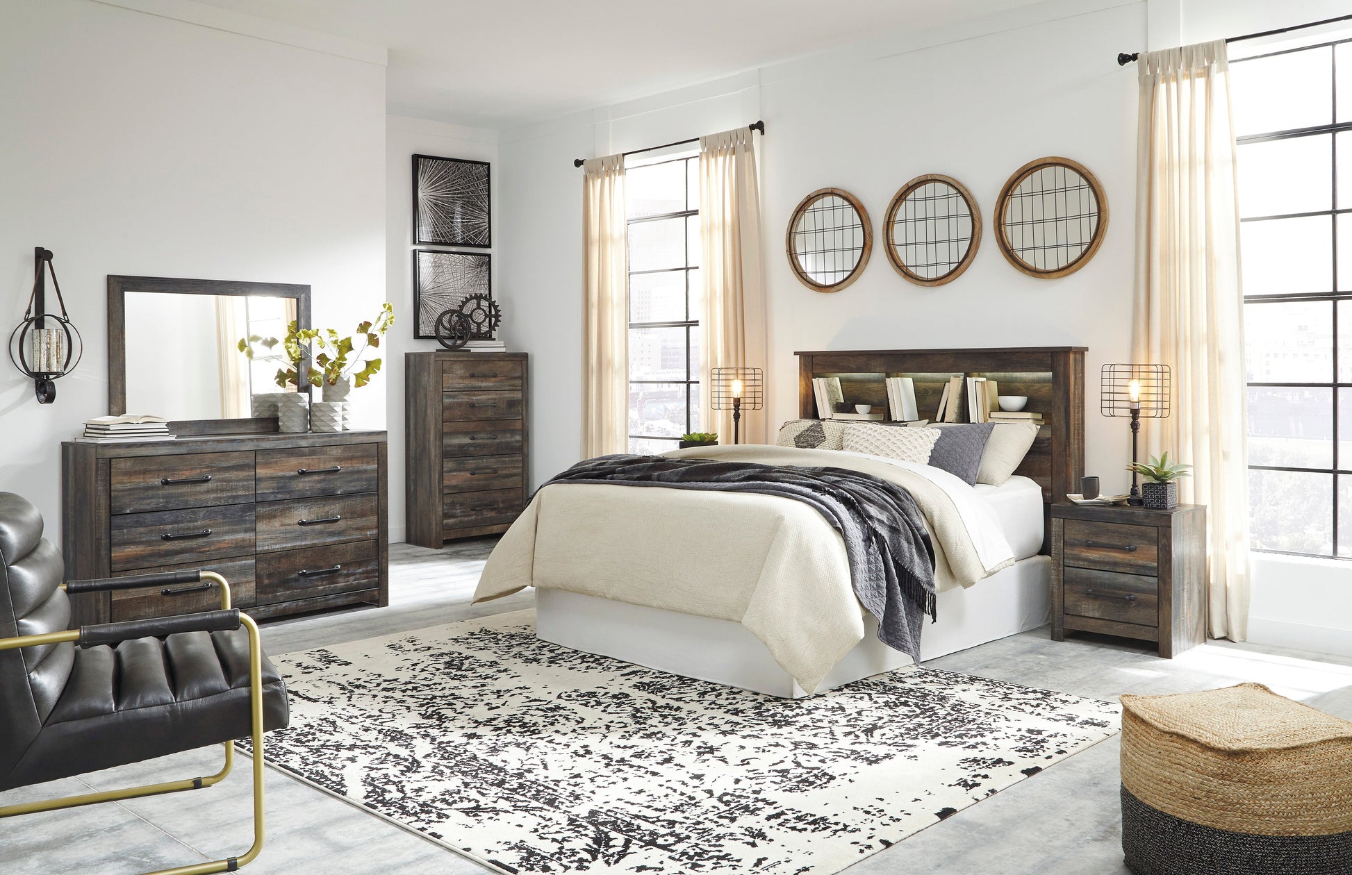Drystan Bookcase Bedroom Set Ashley Furniture