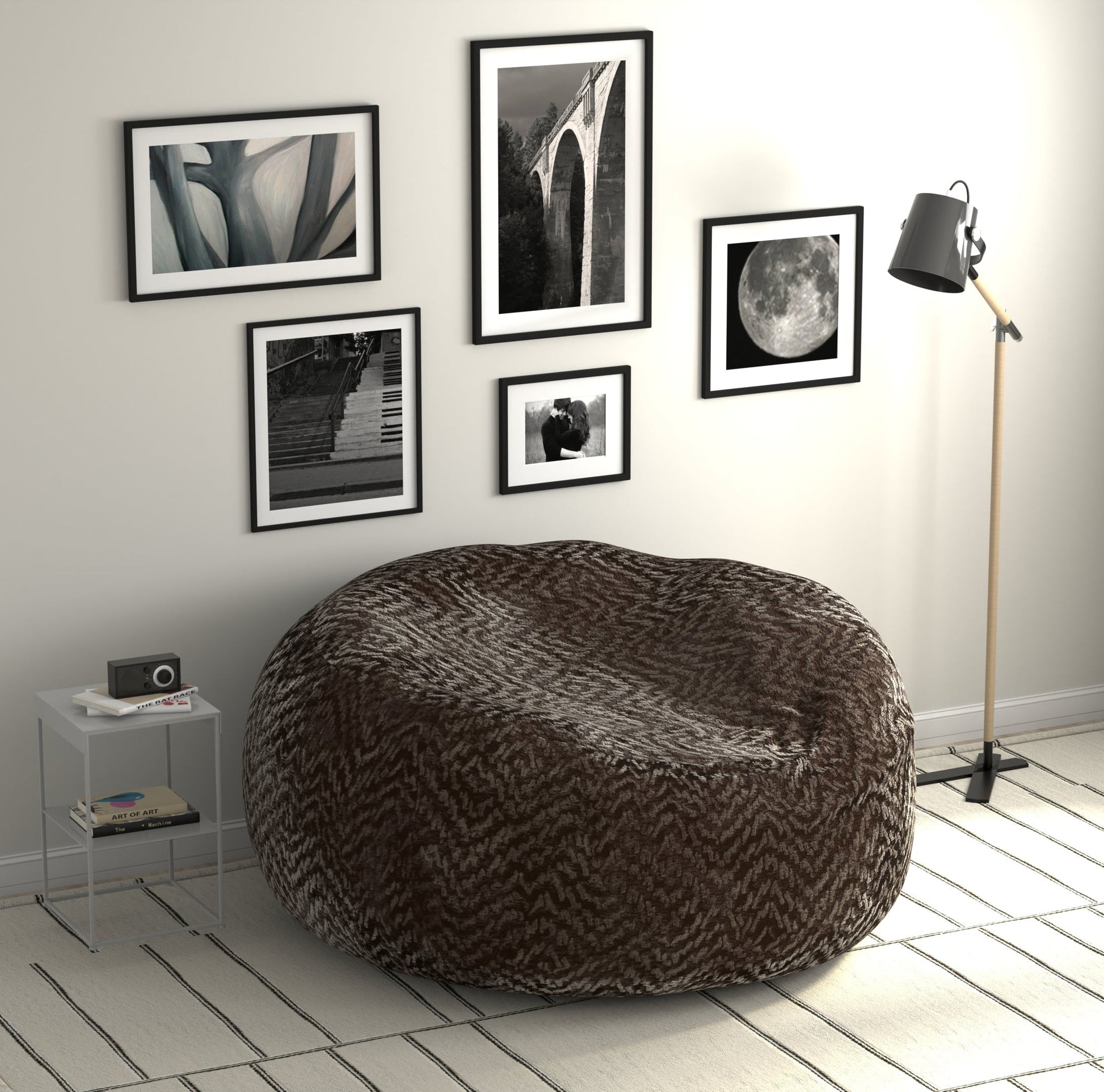Chocolate Bean Bag Jackson/Catnapper