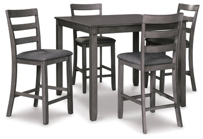 Bridson Counter Height with 4 Chairs Ashley Furniture