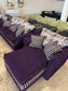 Purple Three Piece Living Room Group Hughes Furniture
