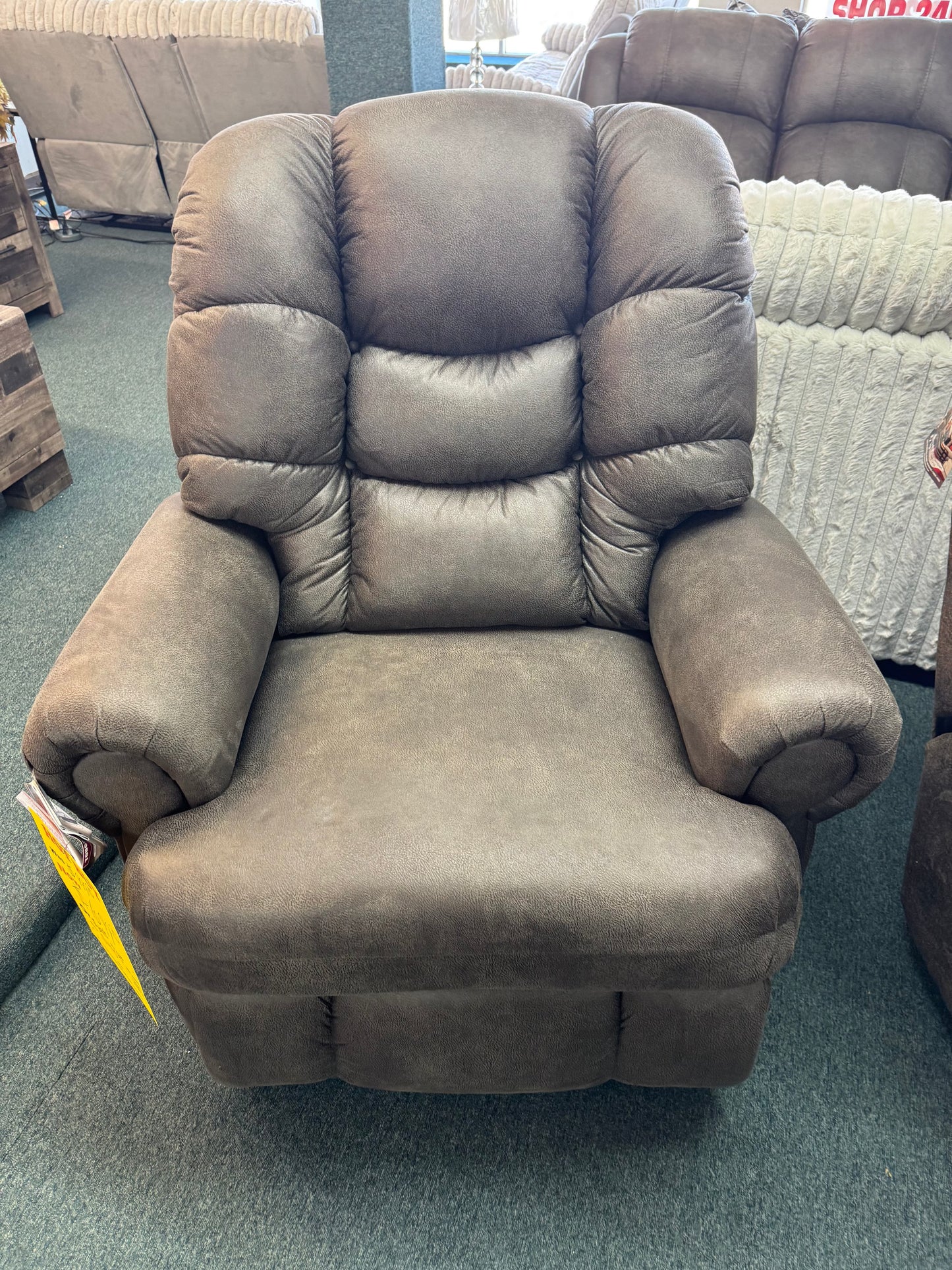 Gray Big Man Recliner HomeStretch