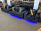Three piece used living room set! GLOBAL FURNITURE