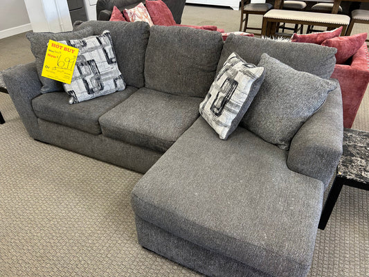 Grey Used Sofa Chaise Ashley Furniture