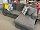 Grey Used Sofa Chaise Ashley Furniture