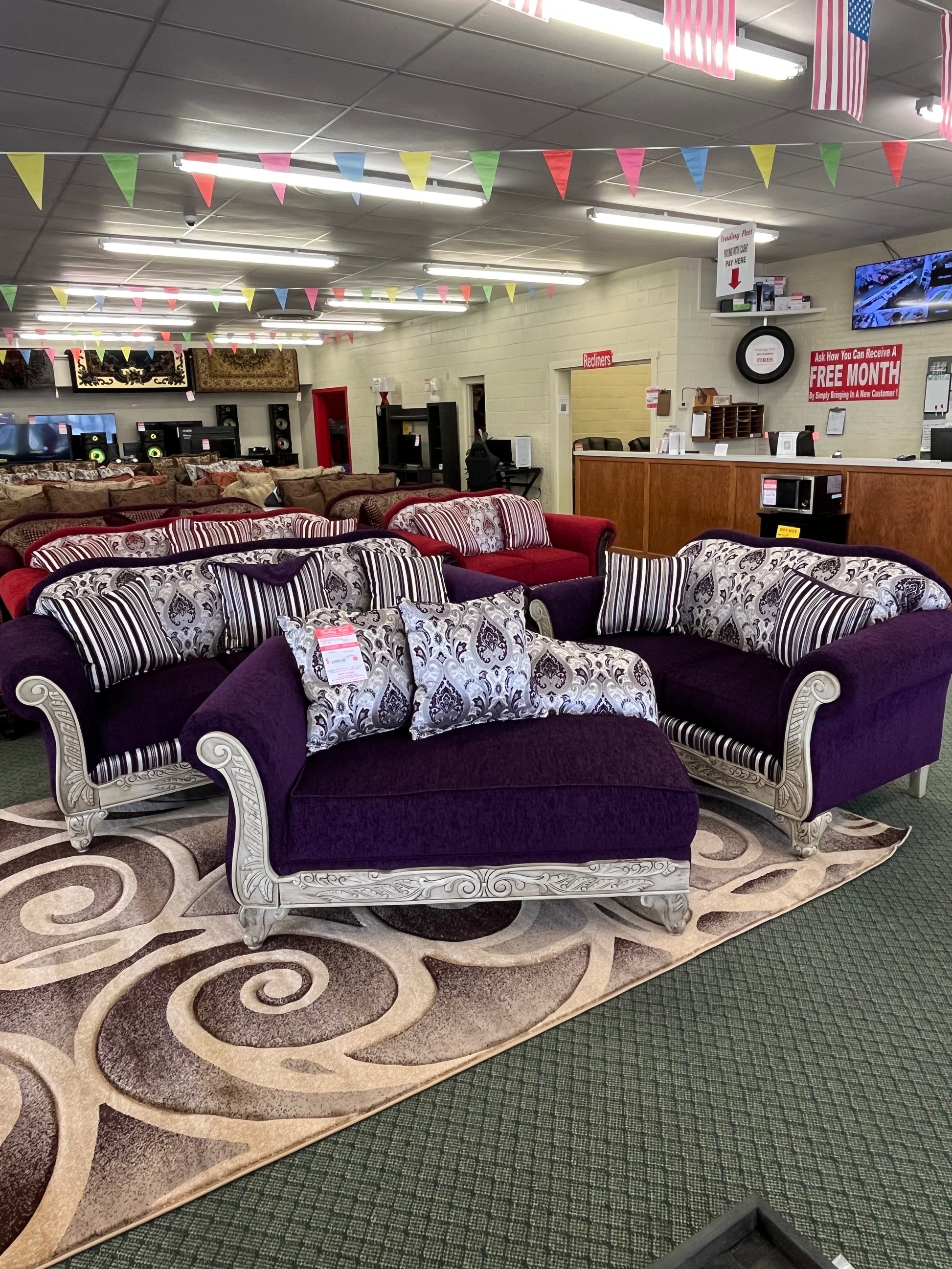 3 Piece Living Room Set Hughes Furniture