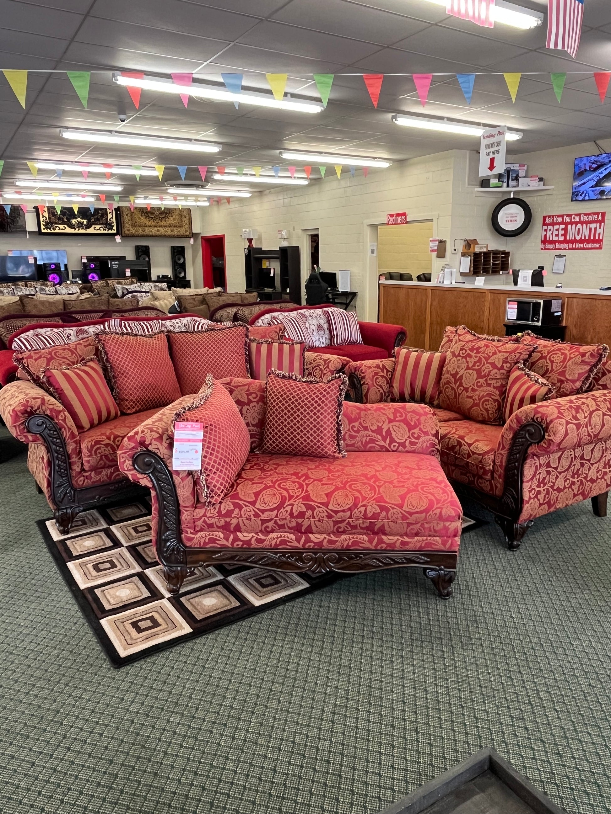 3 Piece Living Room Set Hughes Furniture