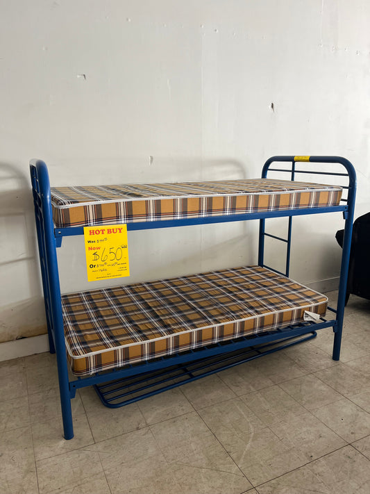 Blue Twin/Twin Bunkbed Kith Furniture
