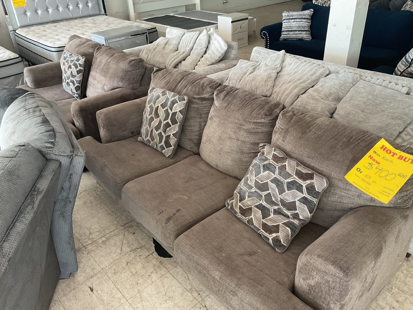 Stonemeade Used Living Room Set Ashley Furniture