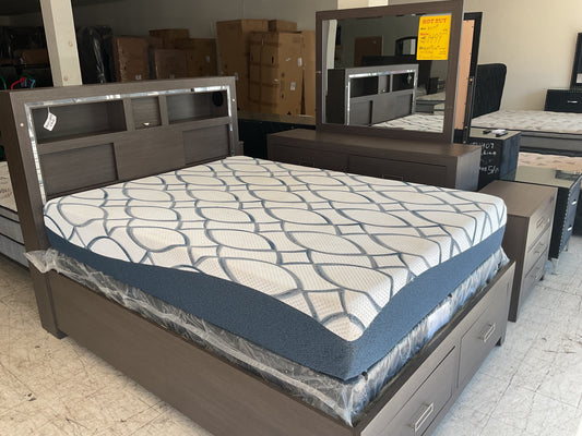 Used Music Bedroom Set Crown Mark