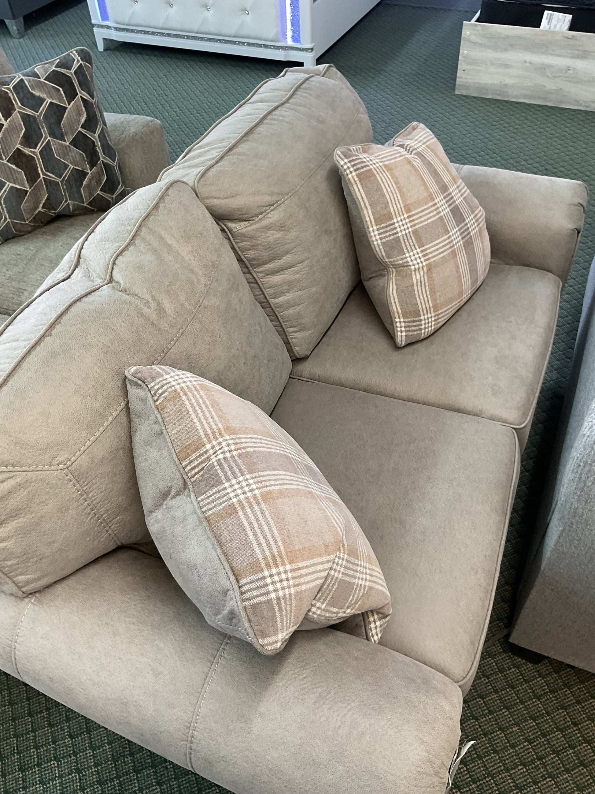 Grey New Sofa Loveseat Ashley Furniture