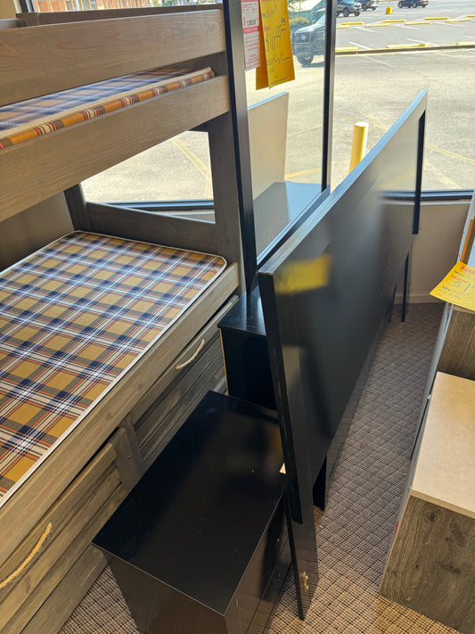 New Black Panel Bedroom Set Kith Furniture