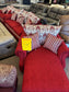 Red New Three Piece Classic Furniture MFG