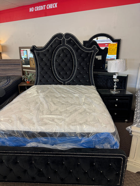 Used Queen Cameo Bedroom Set Trading Post
