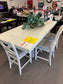 New Farmhouse White Dinette Trading Post