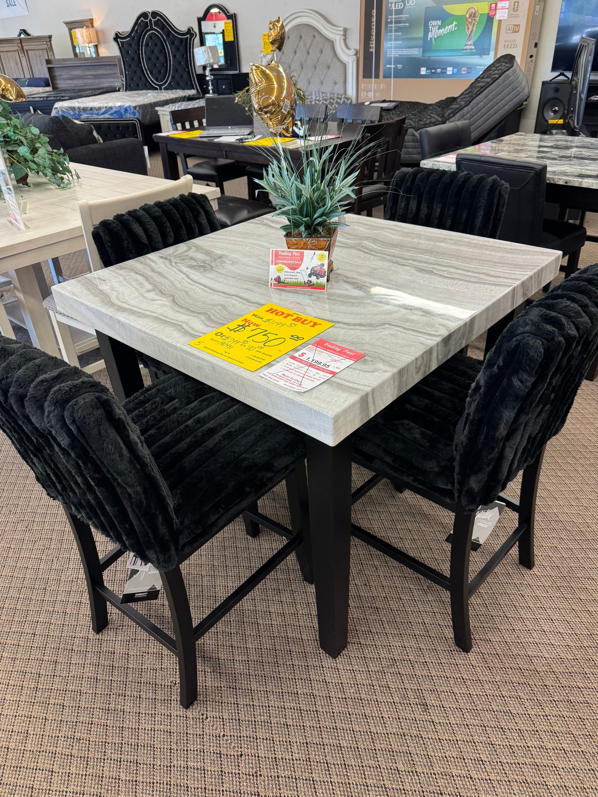 New Midnight Madness Dinette Trading Post