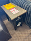 New End Table with Chargers Trading Post
