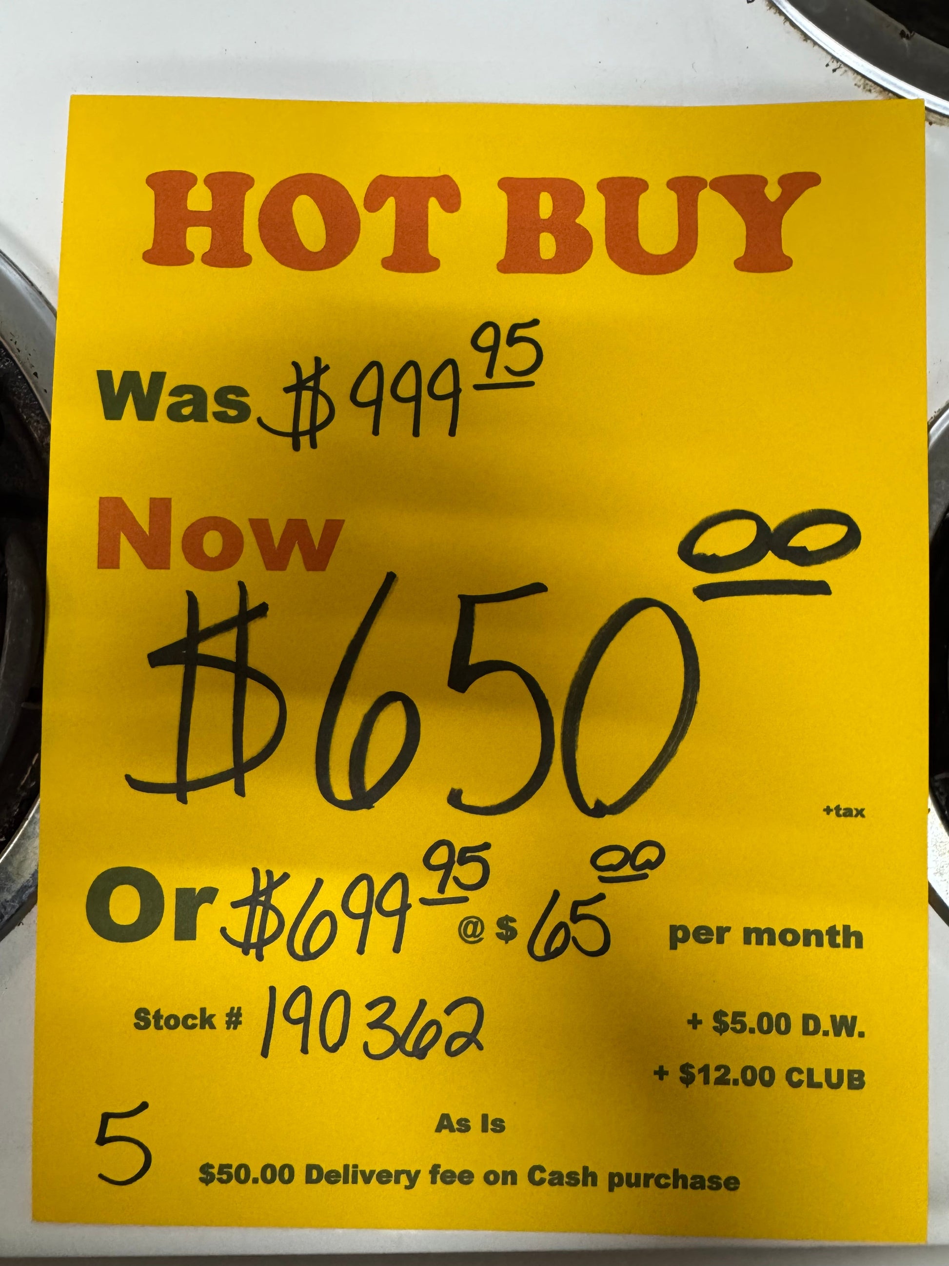 Used White Stove Trading Post
