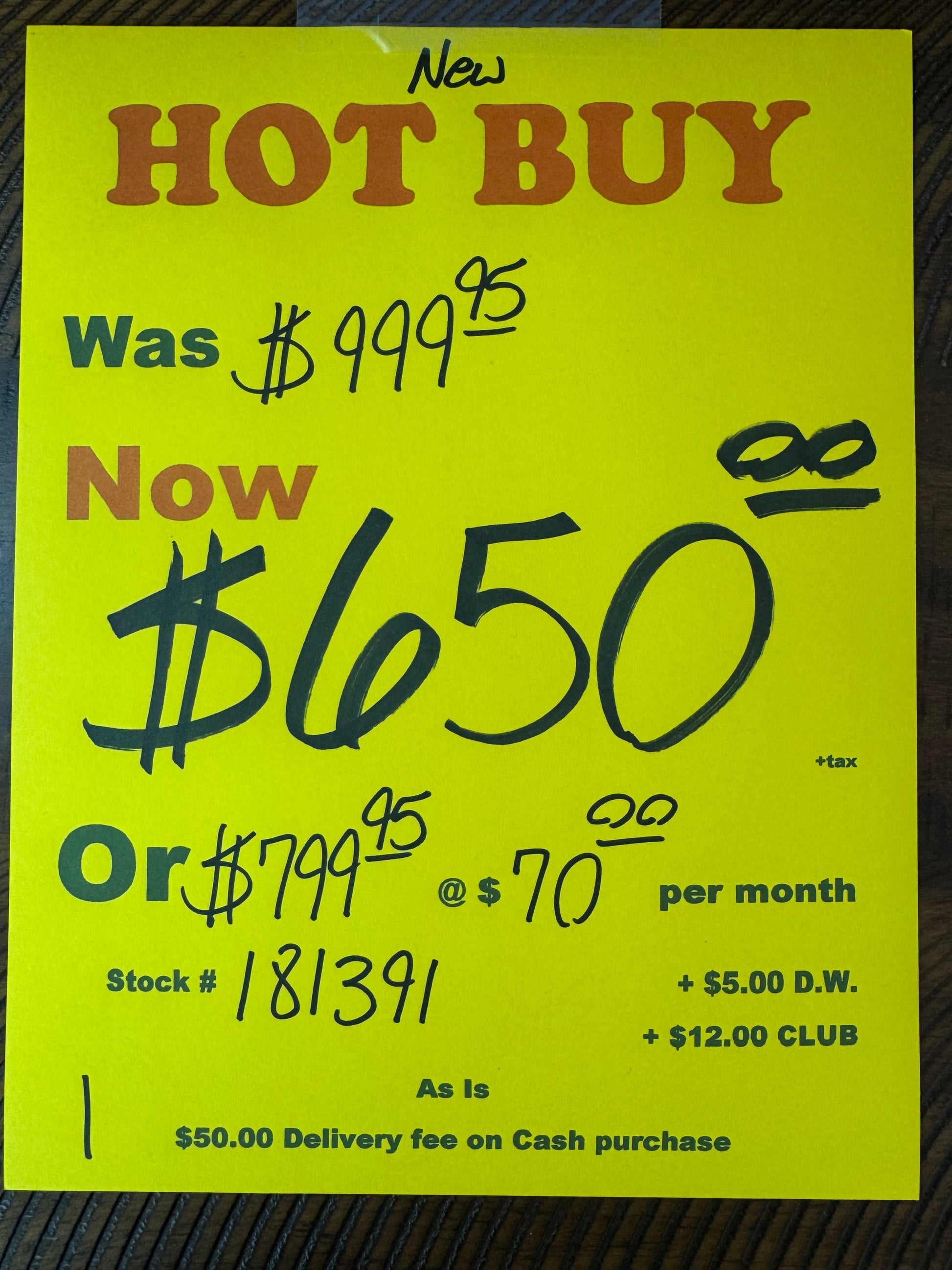 New Buffet Trading Post