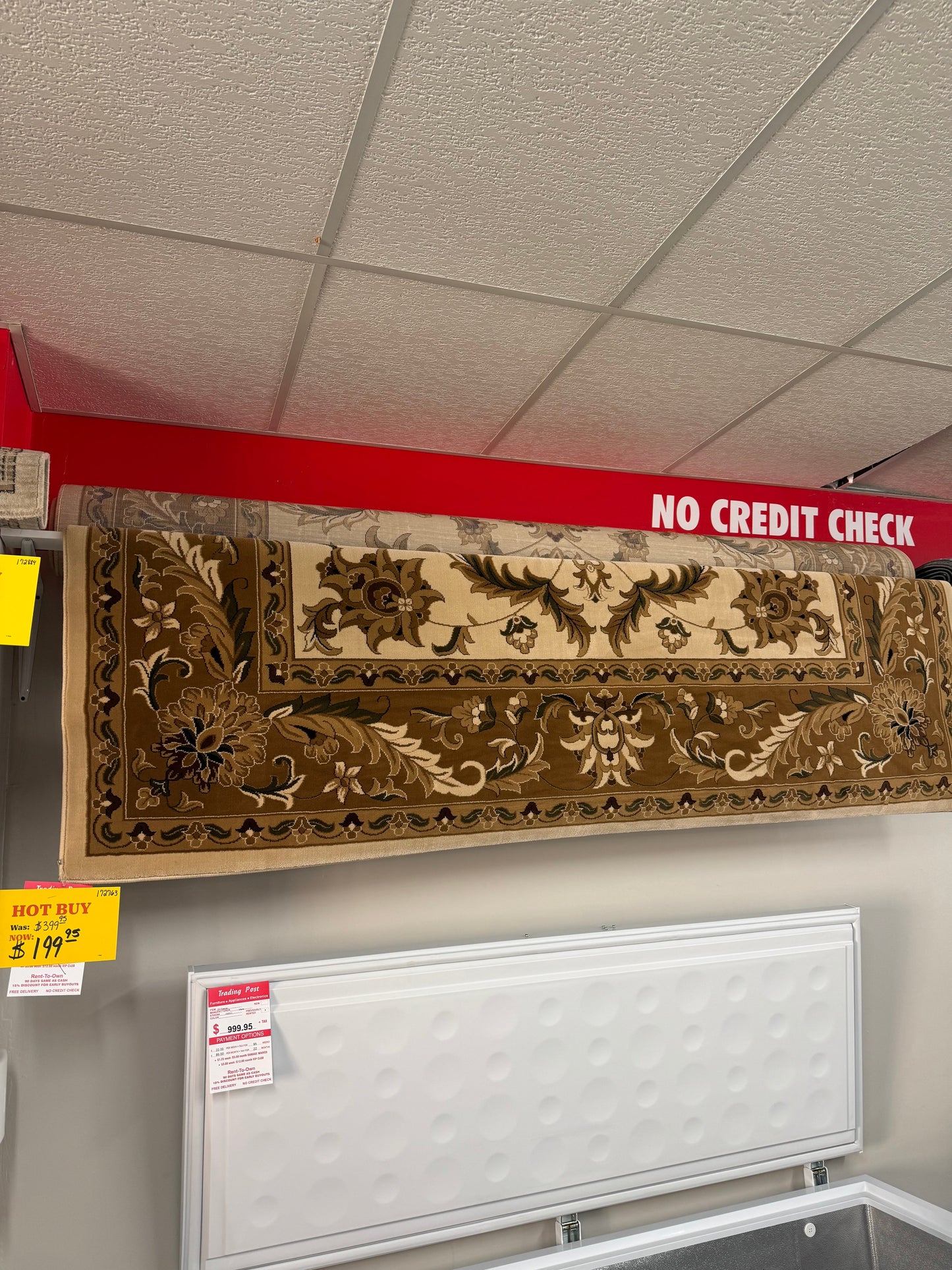 New Light Brown Rug Trading Post