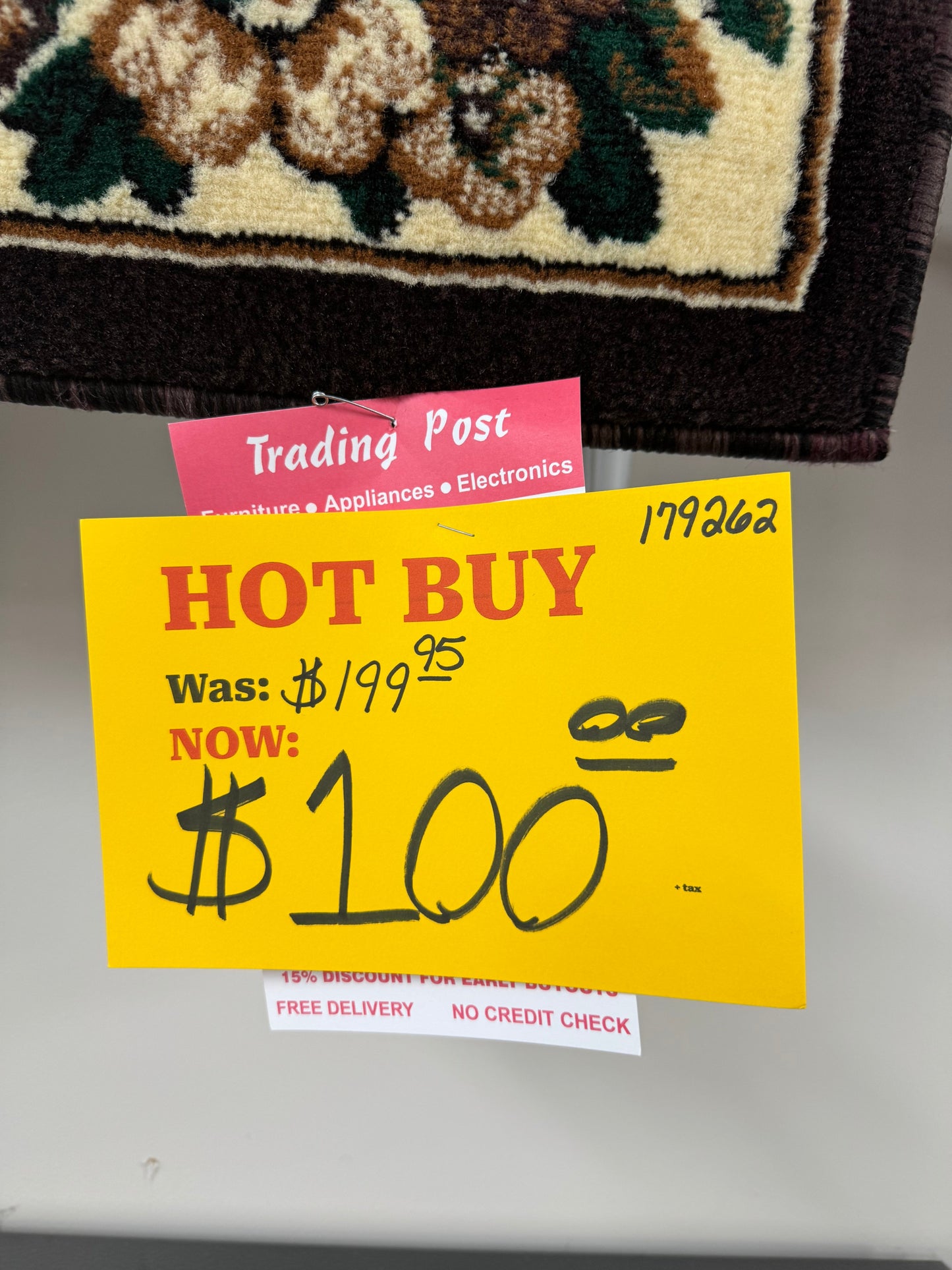 New Brown Berber Rug Trading Post
