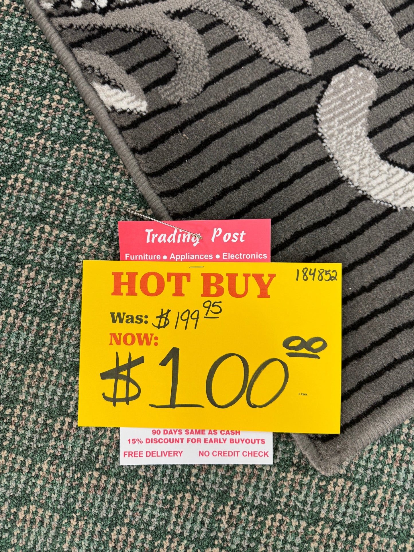 New Grey Rug Trading Post
