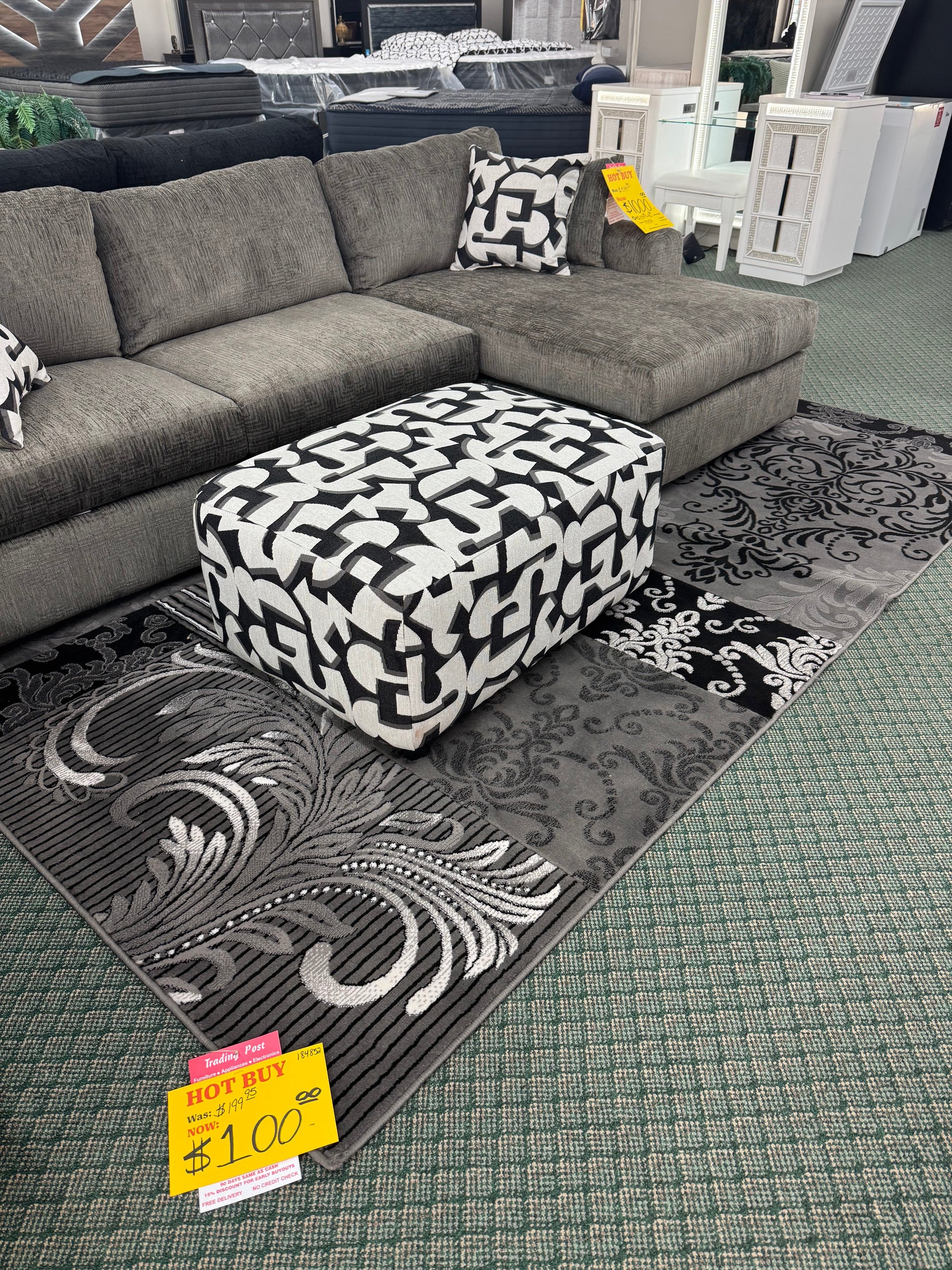 New Grey Rug Trading Post