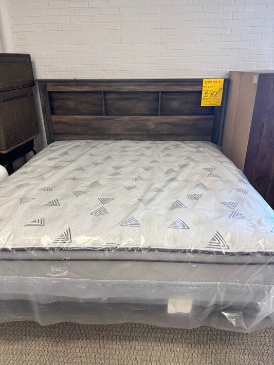 Used King Bookcase Bed Only Trading Post