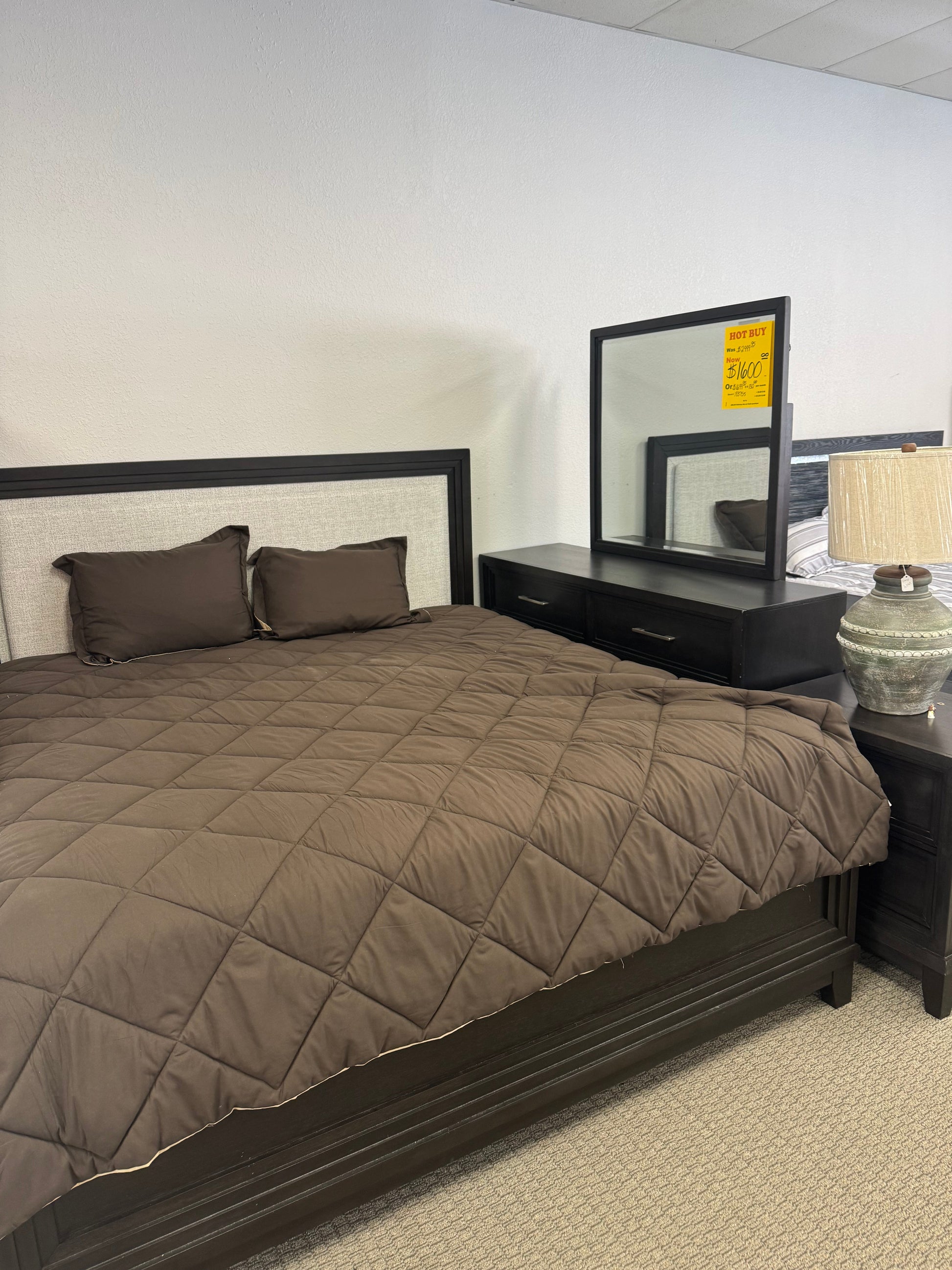 Used Brown King Bedroom Set Trading Post