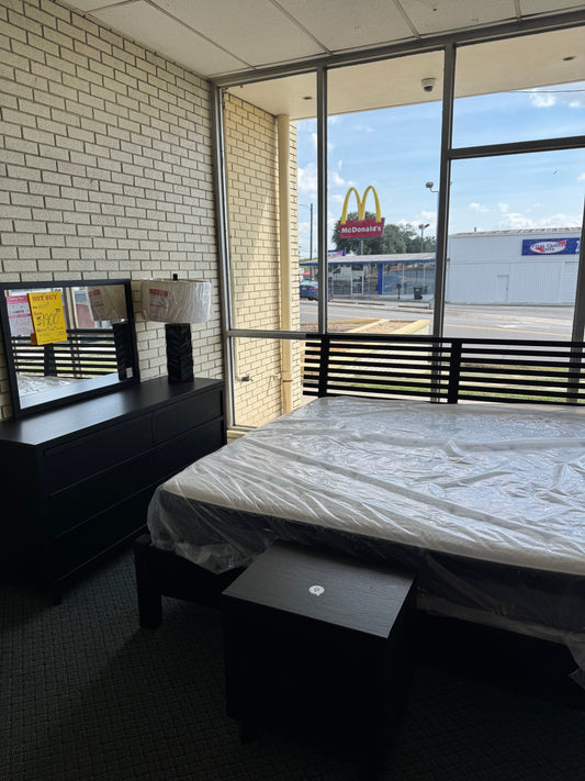 New Black King Bedroom Set Trading Post