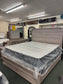 New King Grey Wooden Bedroom Set Trading Post