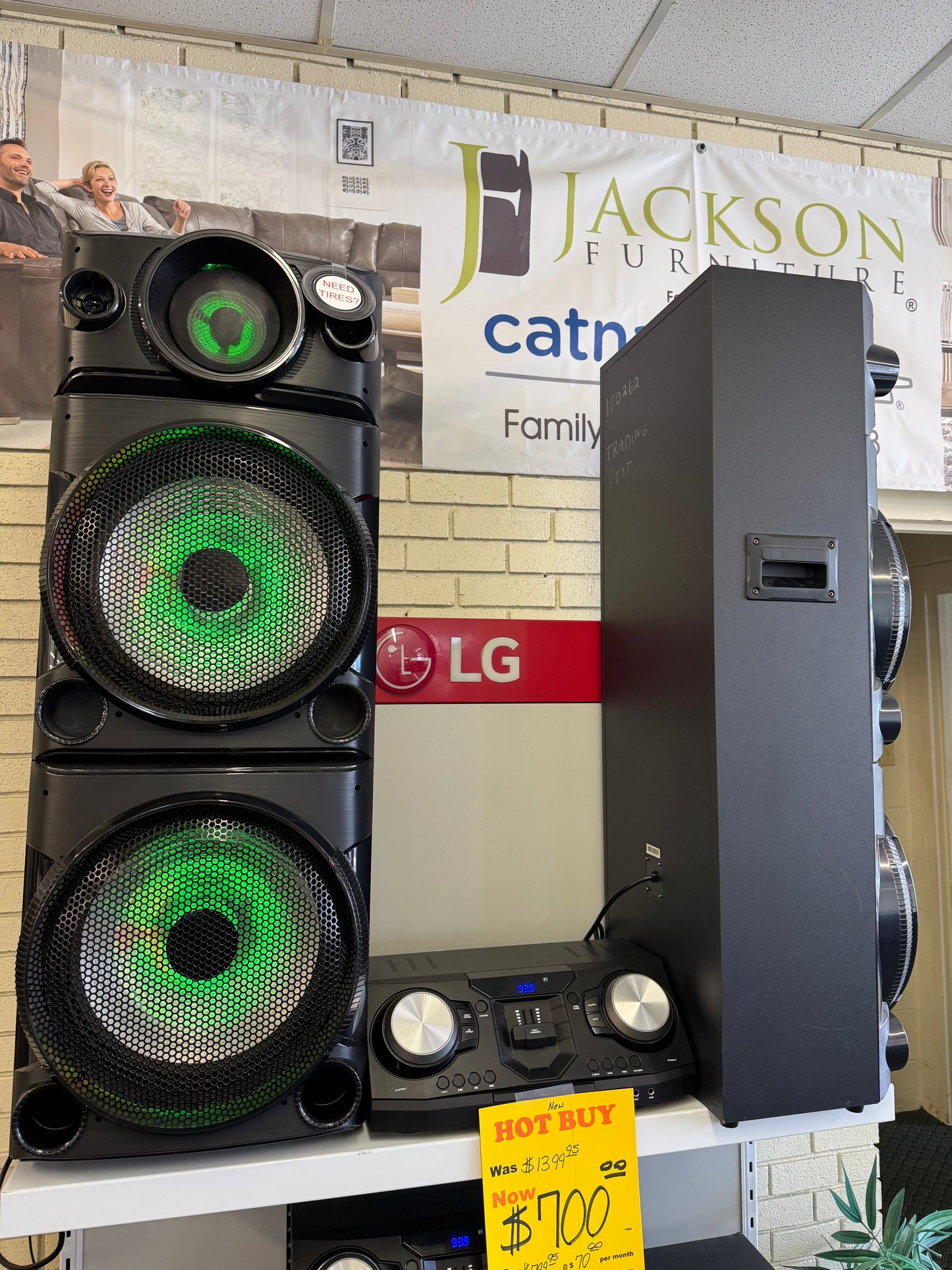 New Stereo System Trading Post