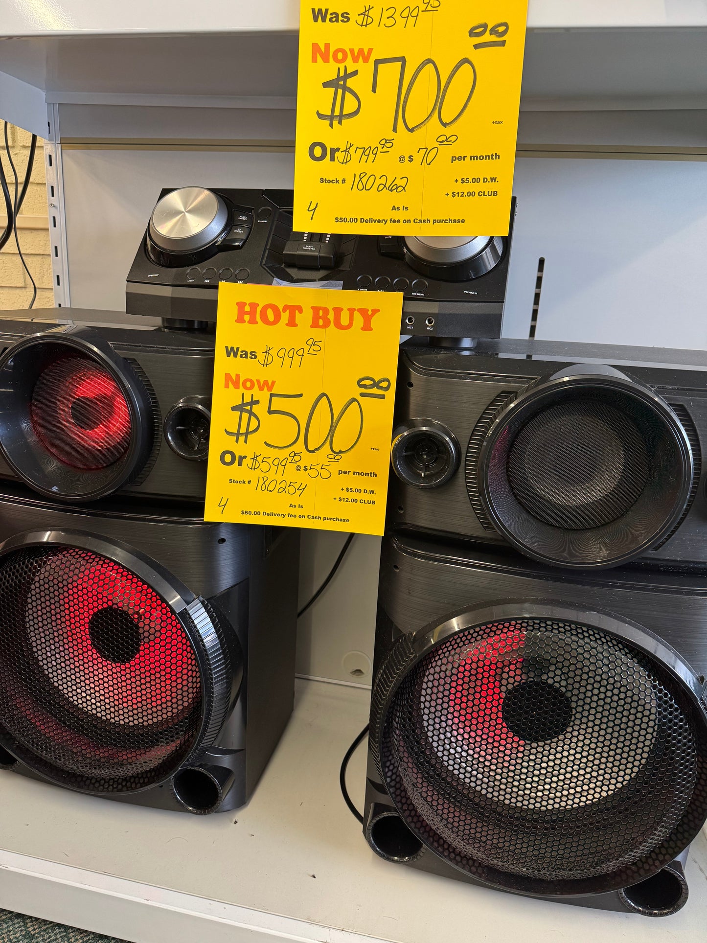 New Stereo System Trading Post