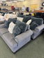 New Grey Three Piece Living Room Set Trading Post