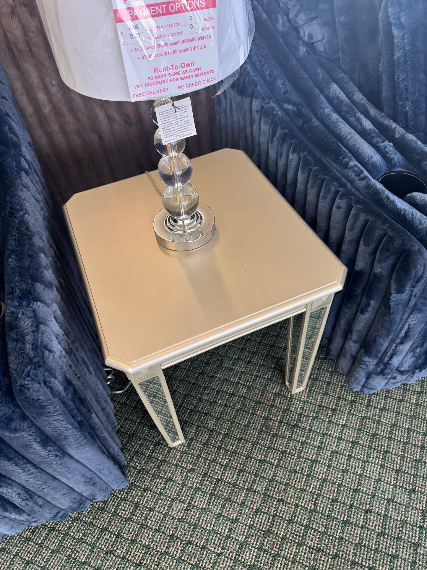 New Beige Three Piece Living Room Tables Trading Post