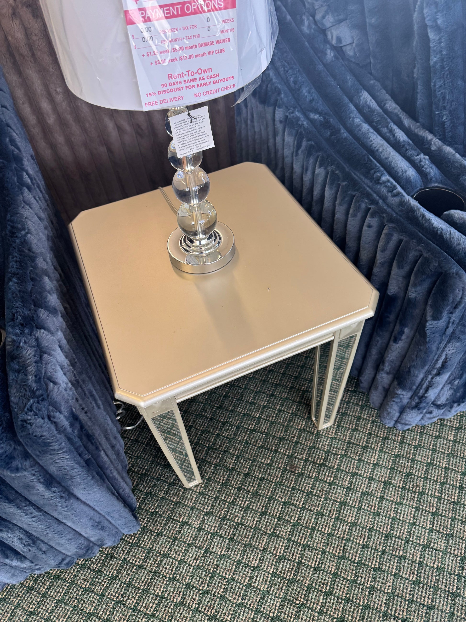 New Beige Three Piece Living Room Tables Trading Post