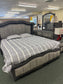 Used King Grey Bedroom Set Trading Post